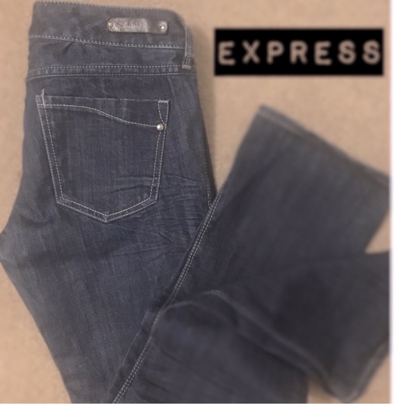 💃🏻EXPRESS dark dress JEANS💃🏻 - Picture 1 of 9